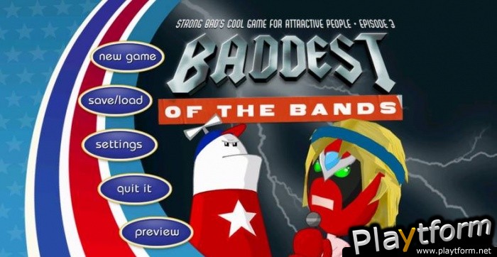 Strong Bad's Cool Game for Attractive People Episode 3: Baddest of the Bands (Wii)