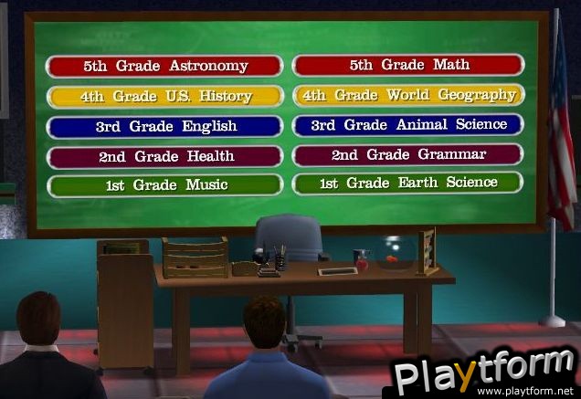Are You Smarter Than a 5th Grader: Make the Grade (PlayStation 2)