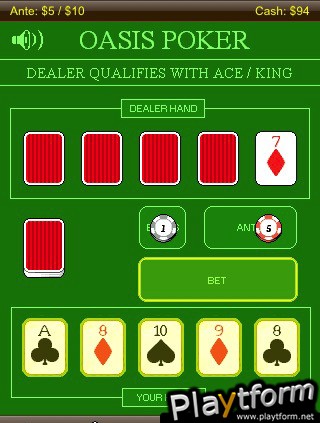 Oasis Poker (iPhone/iPod)
