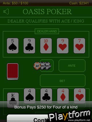 Oasis Poker (iPhone/iPod)