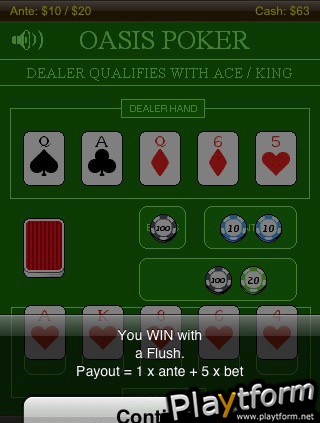 Oasis Poker (iPhone/iPod)
