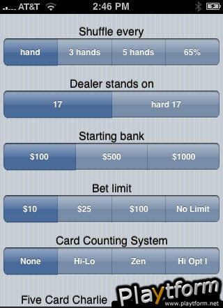 Las Vegas Blackjack (iPhone/iPod)