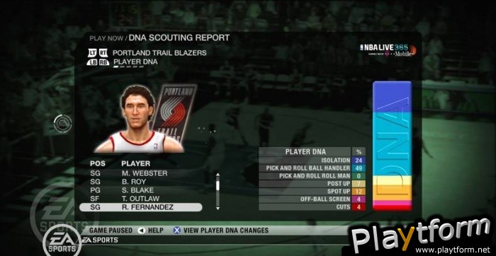 NBA Live 09 (PlayStation 3)