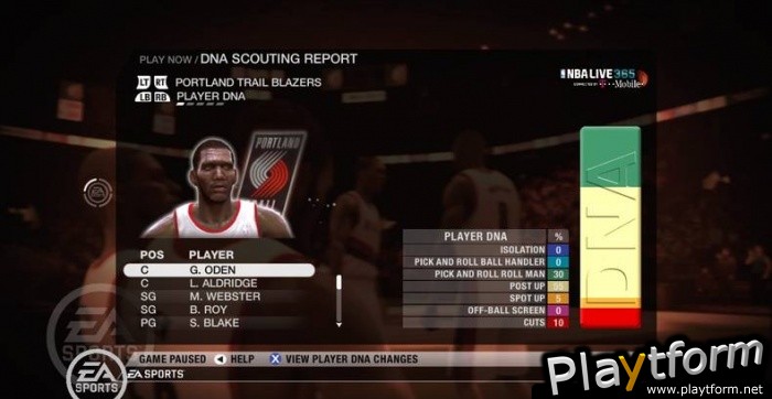 NBA Live 09 (PlayStation 3)