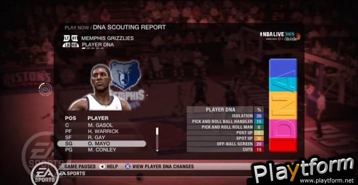 NBA Live 09 (PlayStation 3)