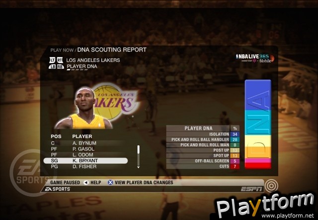 NBA Live 09 (PlayStation 3)