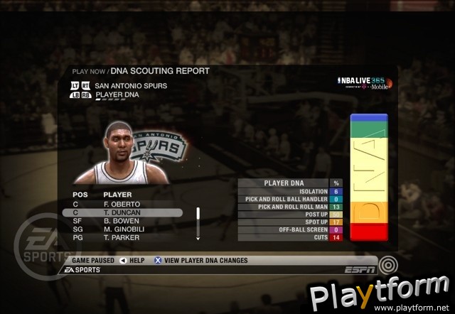 NBA Live 09 (PlayStation 3)