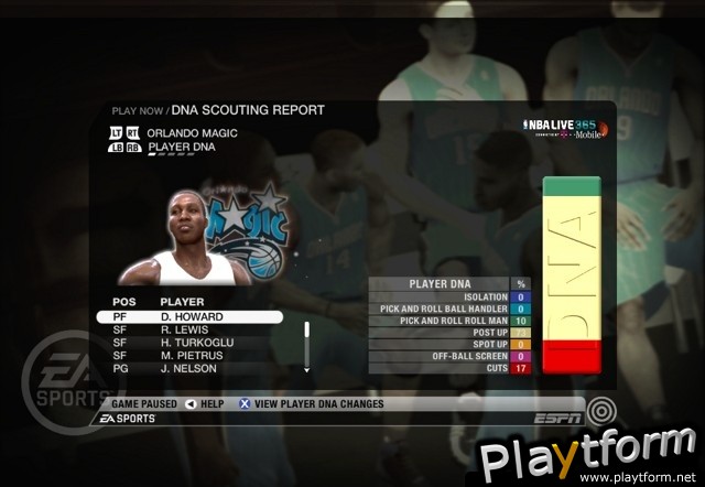 NBA Live 09 (PlayStation 3)