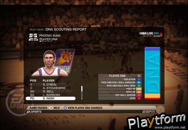 NBA Live 09 (PlayStation 3)
