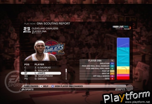 NBA Live 09 (PlayStation 3)