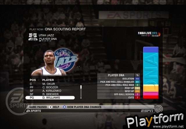 NBA Live 09 (PlayStation 3)