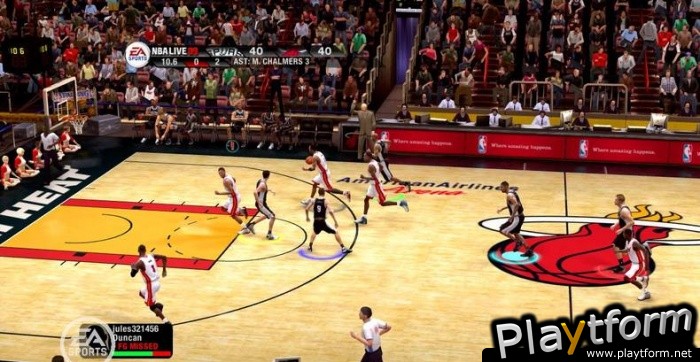 NBA Live 09 (PlayStation 3)