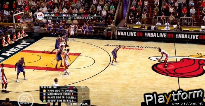 NBA Live 09 (PlayStation 3)