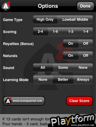 Chinese Poker (iPhone/iPod)