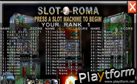 Slot-O-Roma (iPhone/iPod)