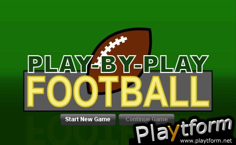 Play-By-Play Football (iPhone/iPod)