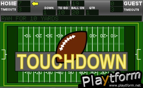 Play-By-Play Football (iPhone/iPod)