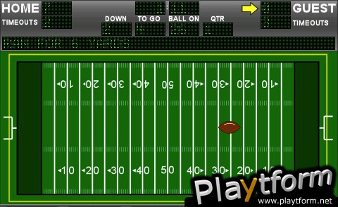 Play-By-Play Football (iPhone/iPod)