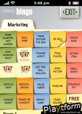 Lingo Bingo (iPhone/iPod)