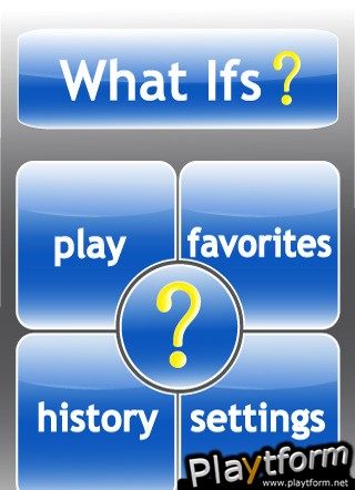 What Ifs (iPhone/iPod)