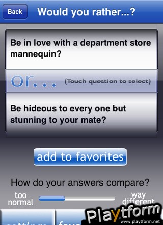 What Ifs (iPhone/iPod)
