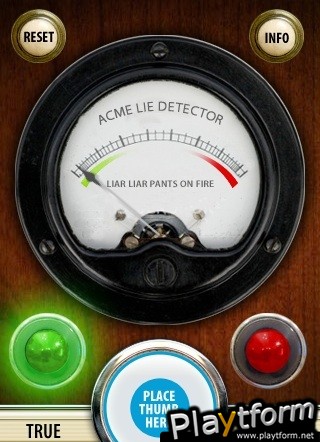 ACME Lie Detector Polygraph Scanner (iPhone/iPod)