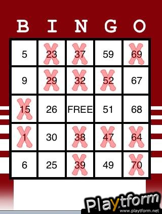 Bingo Card (iPhone/iPod)
