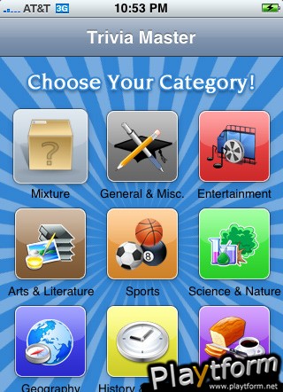 Trivia Master! (iPhone/iPod)