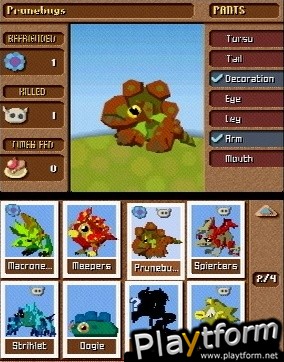 Spore Creatures (DS)