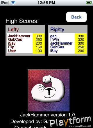 JackHammer (iPhone/iPod)
