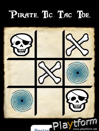 Pirate Tic-Tac-Toe (iPhone/iPod)