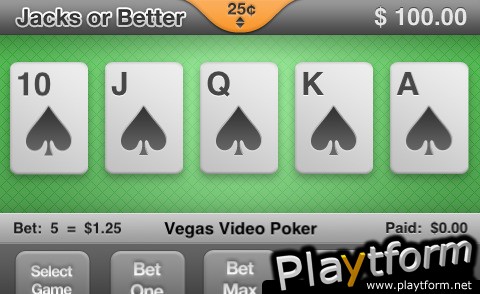 Vegas Video Poker (iPhone/iPod)