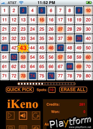 iKeno (iPhone/iPod)
