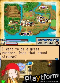 Harvest Moon DS: Island of Happiness (DS)