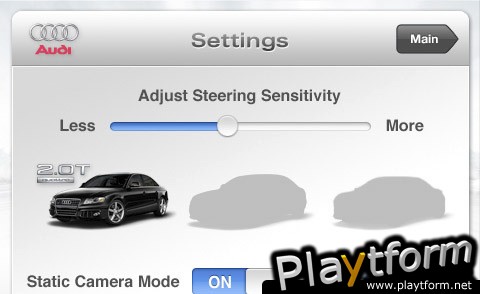 Audi A4 Driving Challenge (iPhone/iPod)