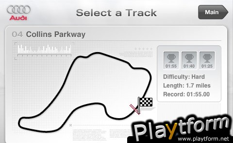 Audi A4 Driving Challenge (iPhone/iPod)