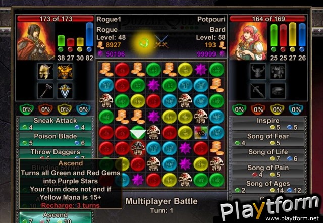 Puzzle Quest: Challenge of the Warlords - Revenge of the Plague Lord (Xbox 360)