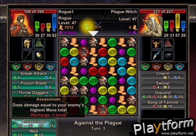 Puzzle Quest: Challenge of the Warlords - Revenge of the Plague Lord (Xbox 360)