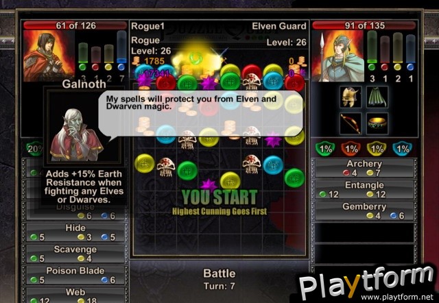 Puzzle Quest: Challenge of the Warlords - Revenge of the Plague Lord (Xbox 360)