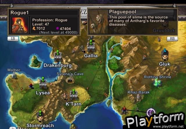 Puzzle Quest: Challenge of the Warlords - Revenge of the Plague Lord (Xbox 360)