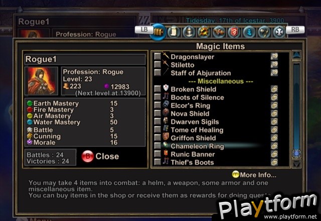 Puzzle Quest: Challenge of the Warlords - Revenge of the Plague Lord (Xbox 360)