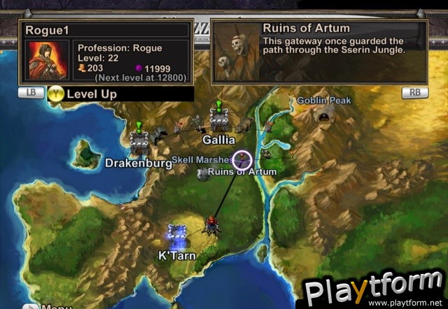 Puzzle Quest: Challenge of the Warlords - Revenge of the Plague Lord (Xbox 360)