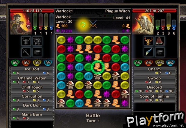 Puzzle Quest: Challenge of the Warlords - Revenge of the Plague Lord (Xbox 360)