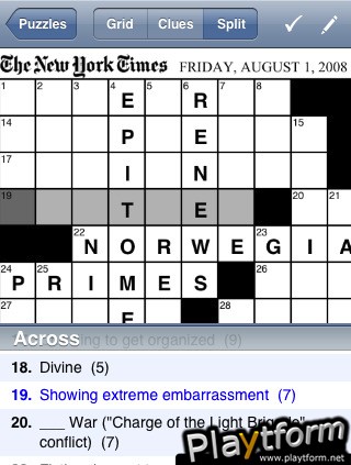 2 Across (iPhone/iPod)