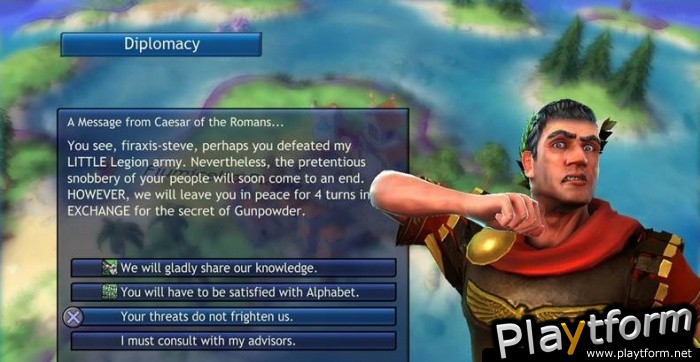 Sid Meier's Civilization Revolution (PlayStation 3)