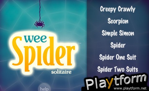 Wee Spider Solitaire (iPhone/iPod)