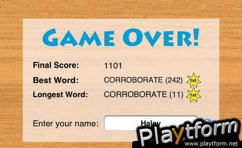 Wordtouch (iPhone/iPod)