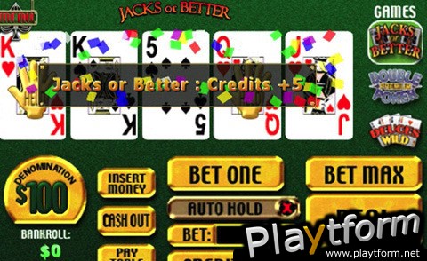 Reel Deal Video Poker (iPhone/iPod)