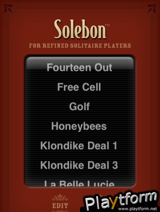 Solebon Solitaire (iPhone/iPod)