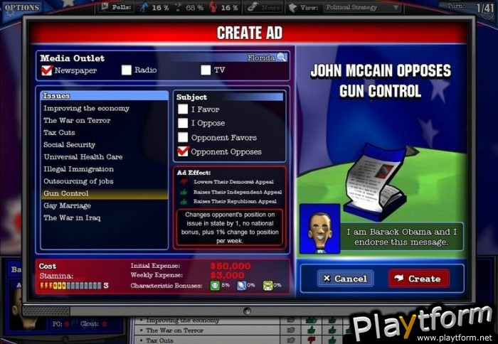 The Political Machine 2008 (PC)